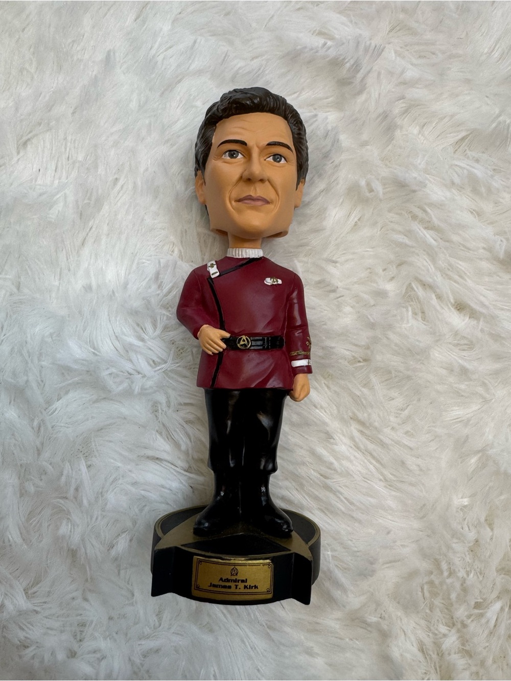 Star Trek Admiral Kirk Bobble head The Wrath of Khan Bif Bang POW